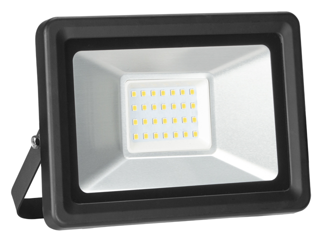 Led Wandstraler Zwart 30w 2400lm Ip65