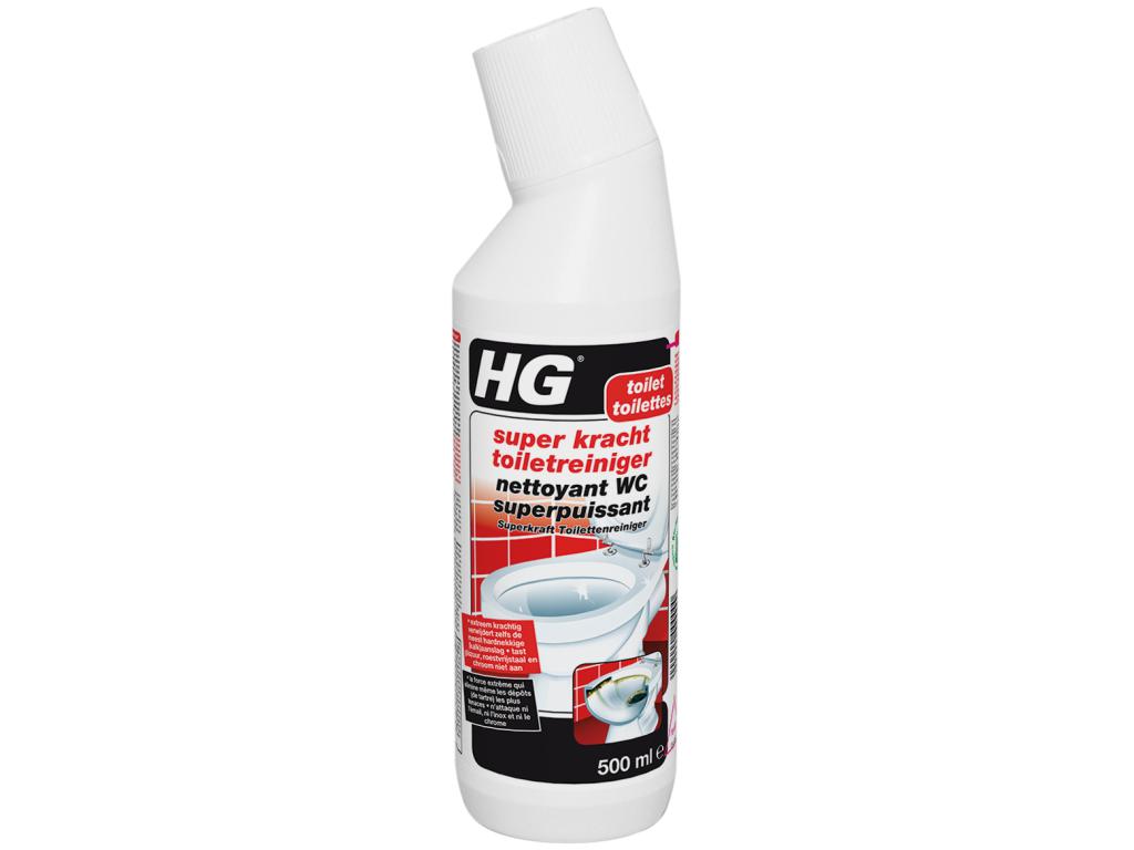 HG SUPER KRACHT TOILETREINIGER 500ML