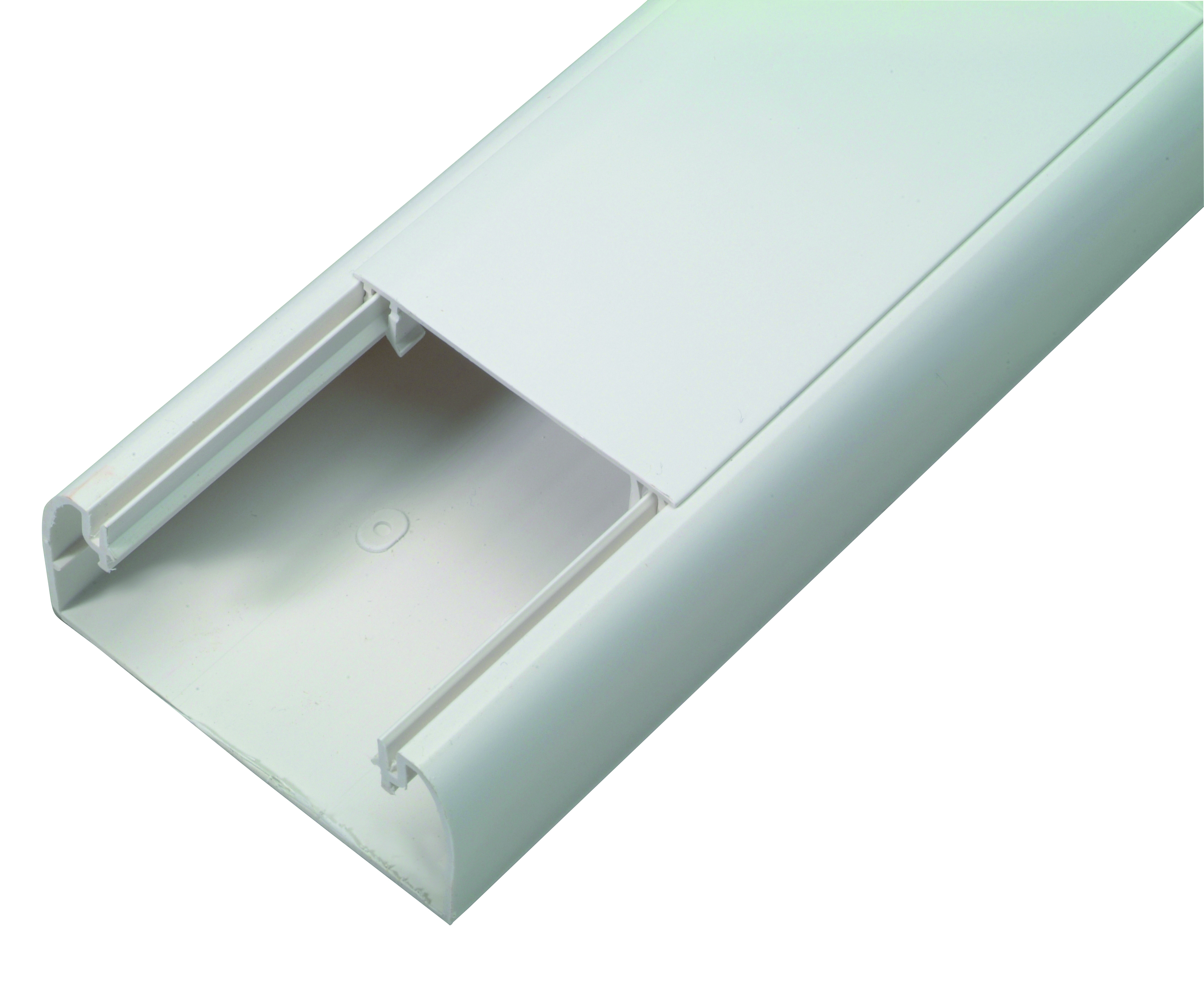 KABELBAAN DLP 35X80X2100MM 1 COMPARTIMENT WIT