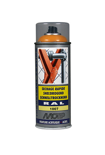 Spray Acryl Ral 1007 Chromaatgeel 400ml